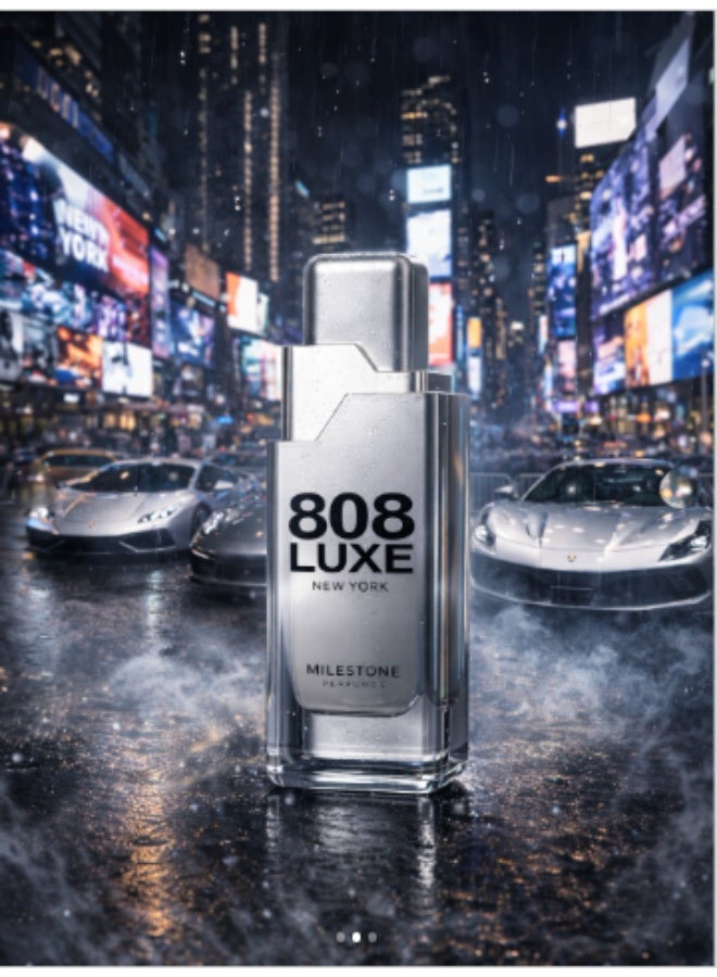 Milestone 808 Luxe New York - For Men - EDP - 100ml - Image 5